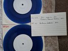 ELVIS PRESLEY. British 7 Inch Demonstration Single X 2. Blue Vinyl. Very Rare.