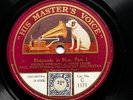 PAUL WHITEMAN & HIS ORCH w/ GEORGE GERSHWIN - ‘RHAPSODY IN BLUE’ 1924 12”HMV