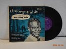 Nat 'King' Cole Unforgettable, 1952 Original FIRST PRESS 10 Inch Vinyl LP - EX
