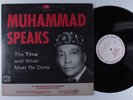 ELIJAH MUHAMMAD Vol. 3 - Time And What Must Be Done MUHAMMAD'S MOSQUE LP e