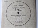 Lili Kraus Willi Boskowsky Mozart Violin Sonatas Discophiles Francais DF 188 NM