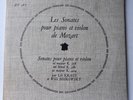 Lili Kraus Willi Boskowsky Mozart Violin Sonatas Discophiles Francais DF 187 NM