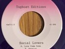 SOCIAL LOVERS Love Come Down 45 on Tugboat Editions NM boogie funk evelyn king