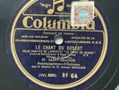 78rpm SAINT GRANIER - The Song of the Desert - I Only Want His Love COLUMBIA DF 64