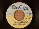 Tracy Pendarvis First Love/I Feel A Teardrop RARE  Teen Rocker Rockabilly Signed