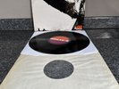 LP LED ZEPPELIN DEBUT ALBUM 1ST UK PRESS VERSION 8 ORANGE PURPLE LABEL EX/EX