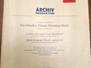 Works of J.S.BACH-Bach Cantatas BWV 8 & 45, Karl Richter. Red Archiv 198028. NM