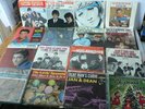 50's & 60's Rock And Roll 45 Rpm with Picture Jackets-62 PC Lot