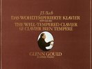 J.S.Bach Glenn Gould Das wohltemperierte Klavier CBS 4 LP-Box + Autogramm