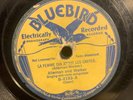 PRE WAR CAJUN FRENCH 78 ALLEMAN AND WALKER LE FEMME QUI JOVAIT BLUEBIRD 2193