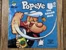 Vintage Popeye The Sailor Man, Peter Pan 45 rpm Record Macy’s Price Sticker