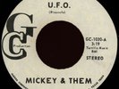 MICKEY & THEM Hey Brother Man / UFO 45 GC Rare 1970s TX Funk Soul Generation M-