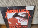 Metallica Kill 'Em All Vinyl Record 1983 Megaforce LP Album Heavy Metal MRI 069