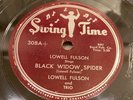LOWELL FULSON-SWING TIME 308-BLACK WIDOW SPIDER/MIDNIGHT SHOWERS OF RAIN=BLUES