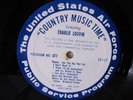 USAF Country Music Time Radio Show 477 LP Charlie Louvin & Bob Luman Air Force