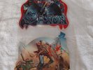 Iron Maiden Saxon 2 x UK Picture Discs The Trooper 1983  Rock The Nations 1986