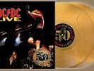 AC/DC - Live Limited Edition 50th Anniversary Gold Color Vinyl 2LP