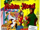 Walt Disney Story And Songs From Robin Hood LP Disneyland Stereo CRISP M-