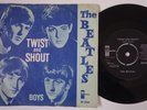 BEATLES Twist And Shout / Boys RARE Denmark 45 danish ODEON SD 5946 beat HEAR