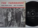 YARDBIRDS For Your Love RARE Sweden Denmark 45 RED VARIANT garage psych mod HEAR