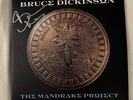 Bruce Dickinson Mandrake Project RECORD SIGNING Signed Iron Maiden Blue Vinyl 12