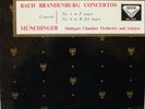 BACH Brandenburg Concertos n°1 & 6 Karl Munchinger Decca WBG ED1 SXL 2125 LP