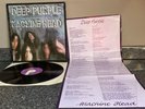 LP VINYL DEEP PURPLE ALBUM MACHINE HEAD UK 1ST PRESS  TPSA 7504 EX/VG+