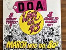 D.O.A. ‎– War On 45, 1982 Alternative Tentacles, Vinyl, 12