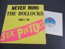 Sex Pistols - Never Mind The Bollocks 1977 UK LP VIRGIN 11 TRACK 1st + 7