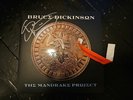 Bruce Dickinson Mandrake Project Signed In Person Signed Iron Maiden Blue Vinyl