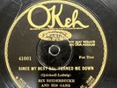 Jazz-78 RPM-Bix Beiderbecke & His Gang-Since My Best Gal Turned Me Down/Sorry-V+