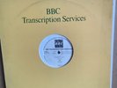 U2 BBC LIVE TRANSCRIPTION LP.USED.
