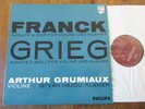 Franck / Grieg - Violin Sonatas / Grumiaux / Hajdu / Philips 02236 Mono Ed1 NM-