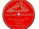 ACOUSTIC RED 'GRAND PRIZE' VICTOR LABEL SCOTTI SINGS DON PASQUALE ARIA (1904)