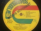 HOUSE PARTY 1982 UK GREENSLEEVES REGULAR CLINT EASTWOOD ROOTS REGGAE 12
