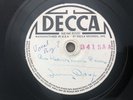 DECCA TEST PRESS SAMPLE Record 12