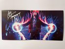 ACE FREHLEY 10,000 Volts SIGNED bubble gum variant vinyl Sam Ash New York KISS