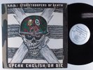 S.O.D. Speak English Or Die MEGAFORCE LP VG+ f