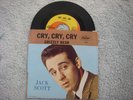 Jack Scott Capitol 4689 Cry Cry Cry / Grizzley 45 & Picture Sleeve Rock A Billy