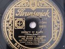Sister Rosetta Tharpe Didn't It Rain Two Little Fishes Brunswick UK 78 RPM HEAR