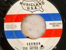 The Arter Set - Sermon / Wayward Wind Musicland USA RARE NORTHERN SOUL 45 Single