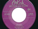 CHRIS POWELL & FIVE BLUE FLAMES - Talkin / Masquerade Is Over -OKEH- R&B 45rpm