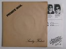 SNEEKY FEELIN'S PRIVATE MAIL ONLY THE RAIN WARPED W102 NEW WAVE POWER POP INSERT