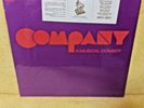 COMPANY  A Musical Comedy Original Broadway Cast Lp Stephen Sondheim New Sealed