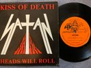 SATAN - KISS OF DEATH rare UK 1982 / BRITISH HEAVY METAL / NWOBHM / MINT-