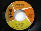 The MONITORS 45 Greetings This is Uncle Sam VIP  Soul Doowop VG++  Bd 162