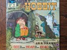 Tolkien's The Hobbit 24 Page Read Along Book and 33 1/3 Record 1977 Disney