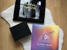 Limited Edition Signed Elton John Diamonds vinyl Album Plus Sunglasses