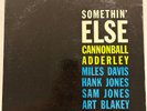 Cannonball Adderley Miles Davis Somethin' Else LP [BLP-1595] NEW YORK USA RVG 9M