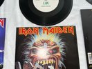 IRON MAIDEN LP INFINITE DREAMS/RUNNING FREE/SANCTUARY EMI 45” RPM EDDIE LIVES.